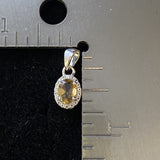 Citrine Pendant 494 - Silver Street Jewellers