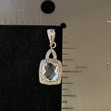 Crystal Quartz Pendant 76 - Silver Street Jewellers