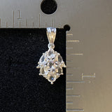 Crystal Quartz Pendant 95 - Silver Street Jewellers