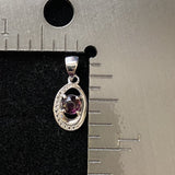 Rhodolite Garnet Pendant 137 - Silver Street Jewellers