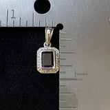 Garnet Pendant 430 - Silver Street Jewellers