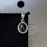 Garnet Pendant 480 - Silver Street Jewellers