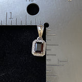 Garnet Pendant 515 - Silver Street Jewellers