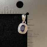 Iolite Pendant 21 - Silver Street Jewellers