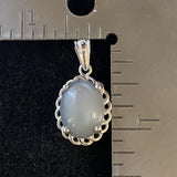 Grey Moonstone pendant set in 925 Sterling Silver