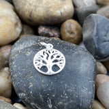 Tree pendant set in 925 Sterling Silver
