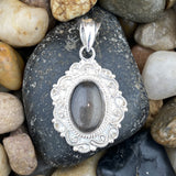 Sunstone pendant set in 925 Sterling Silver