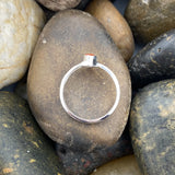 Faceted Carnelian Ring 38 - Silver Street Jewellers
