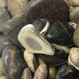 Imperial Jasper ring set in 925 Sterling Silver