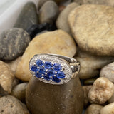 Kyanite ring set in 925 Sterling Silver