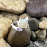 Opal ring set in 925 Sterling Silver