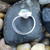 Opal ring set in 925 Sterling Silver